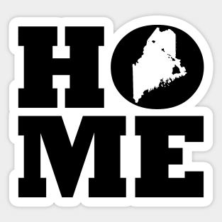 Maine and Hawai'i HOME Roots by Hawaii Nei All Day Sticker